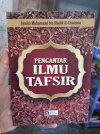 Pengantar Ilmu tafsir